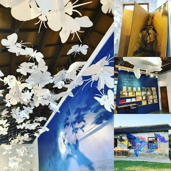 [台中清水景點]懷舊的清水眷村文化園區/迷人的海灣繪本館彩繪鯨魚