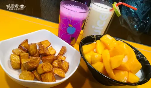 [土城]芒果冰&招牌刨冰給料超大方!終於喝到傳說中超人氣團購檸檬汁+拔絲地瓜(芋尚鮮二訪)