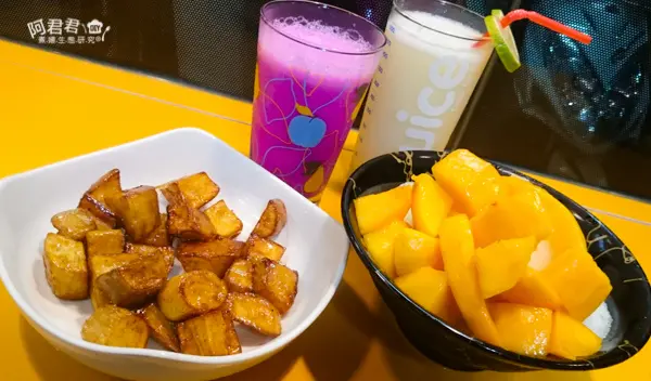 [土城]芒果冰&招牌刨冰給料超大方!終於喝到傳說中超人氣團購檸檬汁+拔絲地瓜(芋尚鮮二訪)