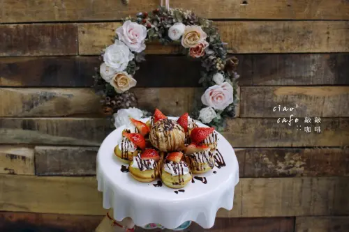 天母下午茶推薦 敲敲咖啡CiaoCiao!Café 巷弄裡的不凋花園