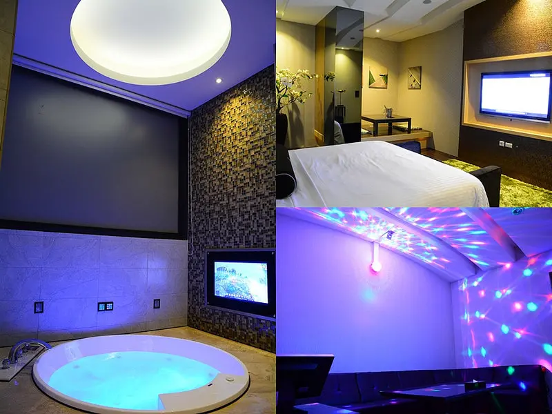 【台中│住宿】房間主題多元，完美的優質設備，大包廂KTV可歡唱All night。都樂休閒旅館