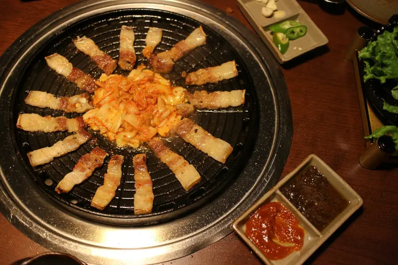 台北／中山 韓金館韓國烤肉．韓國鍋物 鐵板太陽花出現了！馬鈴薯豬骨鍋喔～喔喔(近林森北路)