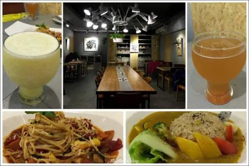 捷運南京復興站.菜鳥咖啡~文青有質感的蔬食咖啡館