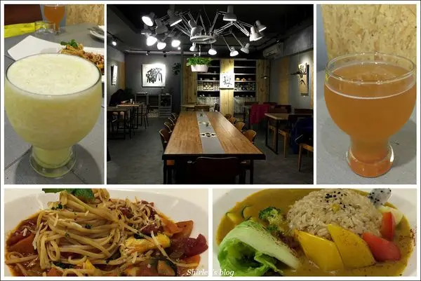 捷運南京復興站.菜鳥咖啡~文青有質感的蔬食咖啡館