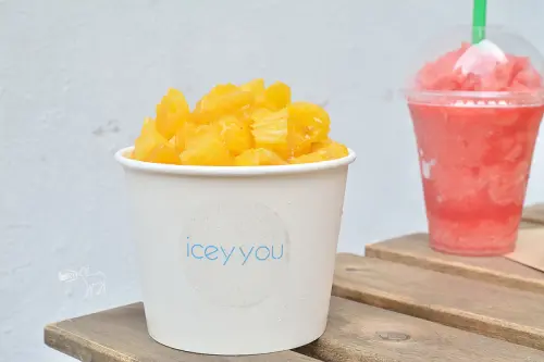 Icey you鳳梨芒果刨冰,蜜桃西瓜冰沙