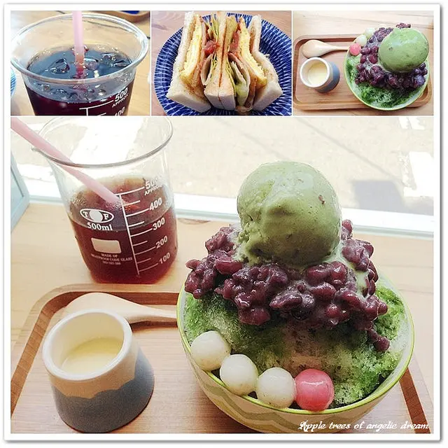 【桃園冰品】長腿食驗室．宇治金時小冰山