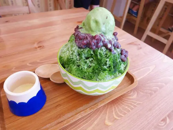 【桃園冰店】長腿食驗室-日式抹茶剉冰