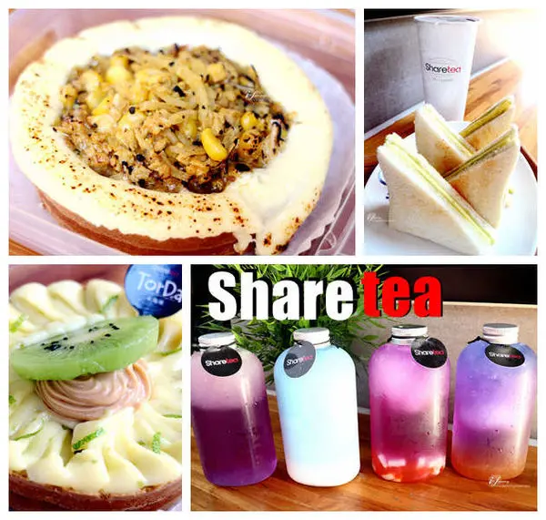 【松江南京站】Sharetea品牌旗艦店~手搖茶資深品牌與蝶豆花的美麗共舞