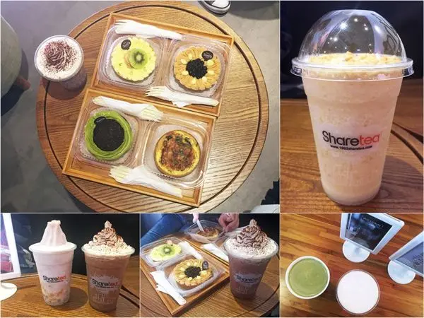 ［台北］Sharetea品牌旗艦店  華麗彭湃手搖杯獨家朵塔燒 在臺灣喝橫跨全球的歇腳亭茶飲