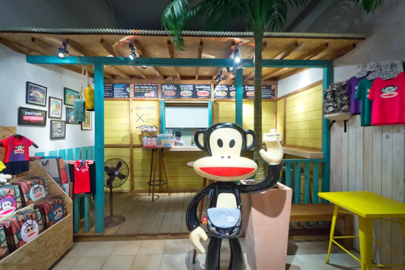 【吃喝．台北】Paul Frank Hot Dog大嘴猴主題餐廳來囉！不吃香蕉改賣熱狗！