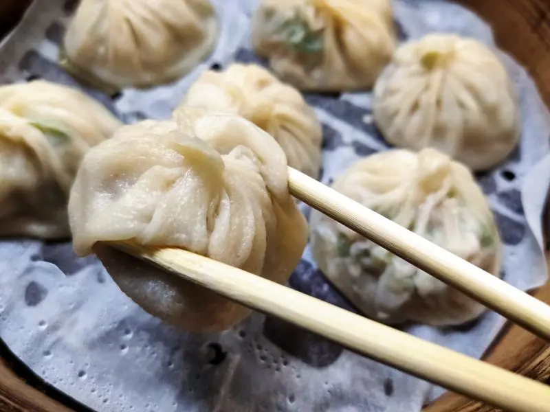 香納多鮮肉湯包-桃園八德/大湳市場旁皮薄多汁湯包 - 潔絲蜜愛生活