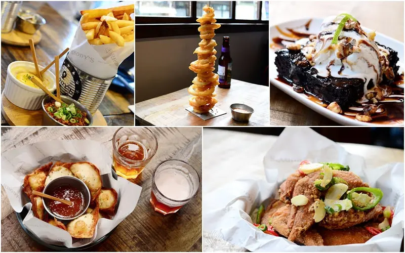 【美食】台北。大安區《RHODYS Bar & Restaurant》東區啤酒餐廳 國內外精釀啤酒 x 炸雞薯條 x 漢堡三明治
