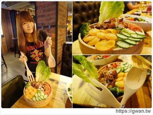 [新竹美食] Our Bistro 小聚食堂(新竹彩虹店) -- 咚!!!來一份壁咚招待♥西班牙鍋飯、美式大份量料理✩聚餐好去處♪