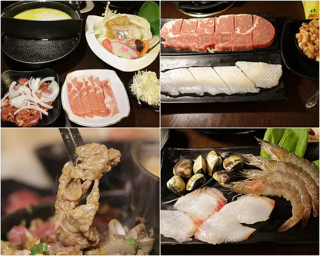 高雄 楠梓。幸福的鍋，一鍋三吃 邊吃還可邊展現廚藝 x 牛奶鍋、燒烤、壽喜燒、炒泡麵一次通通來 x 兩人同行拍照打卡就送香麻辣子雞一份