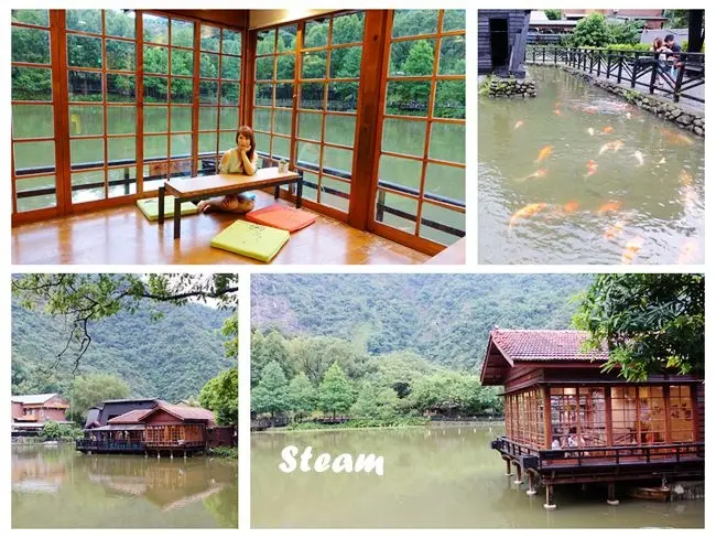 南投一日遊景點 ▶ 隱茶 Steam ▶ 貯木池畔與日式茶屋的美好相遇 坐擁湖光山色 IG打卡 #完整菜單 #交通資訊
