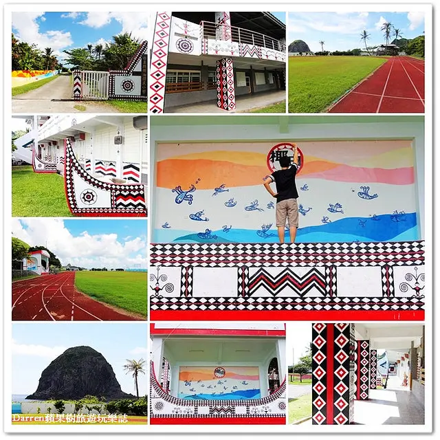 『台東蘭嶼椰油村景點』椰油國小●可以看飛機又有無敵海景校園景點