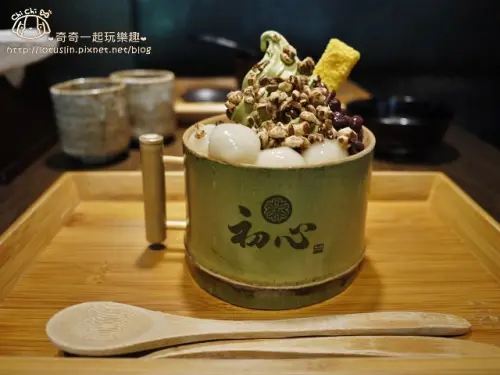 【台北內湖．文德站】初心菓寮-阿默集團 日本長崎蛋糕X抹茶霜淇淋