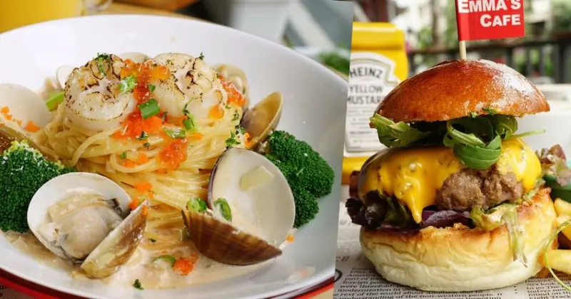 Emma’s Cafe|二訪中國醫附近巷弄早午餐廳，全新菜單上市，提供老少咸宜的和風洋食和重磅漢堡，還有客製化包場服務！ - 艾薇覓食趣