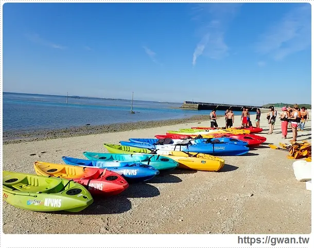 [澎湖旅行●白沙鄉]  航向海洋之心--後寮碼頭划獨木舟，探索海洋生物與美麗石滬