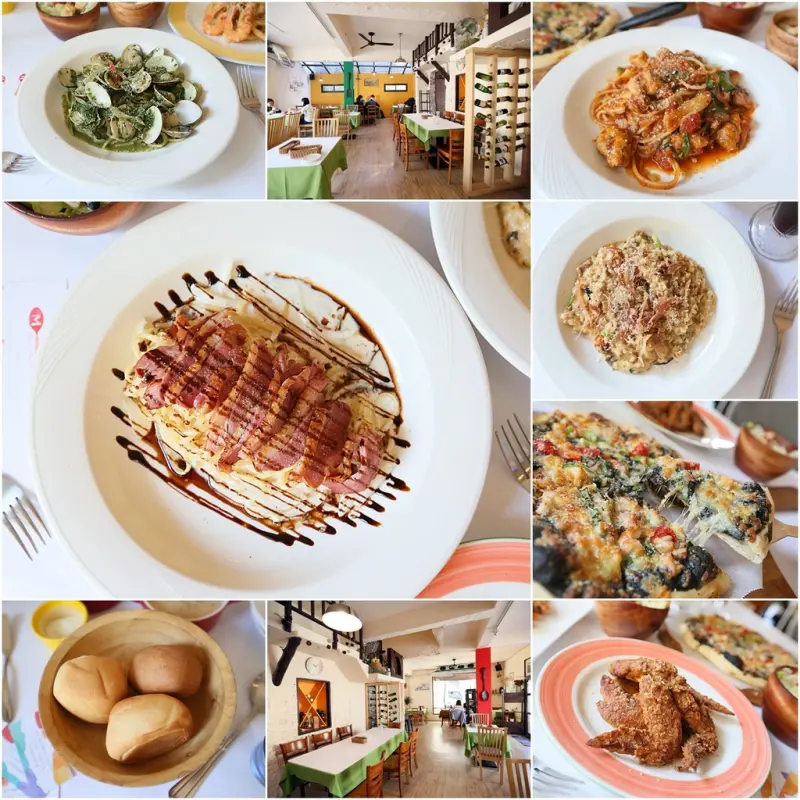 【台南東區】口袋名單中的秘密店家，米黃色義式建築好吸睛：秘密。義大利麵