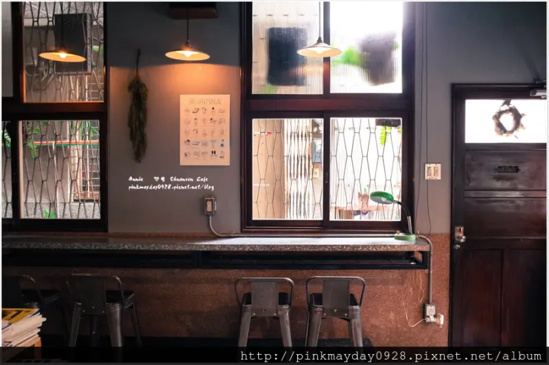 ✿台南✿ 隱身巷弄內的老宅綠意早午餐 超值份量甜鹹組合 還有必喝美味香蕉抹茶牛奶特調 ➜ 双生 Shuànsên Cafe