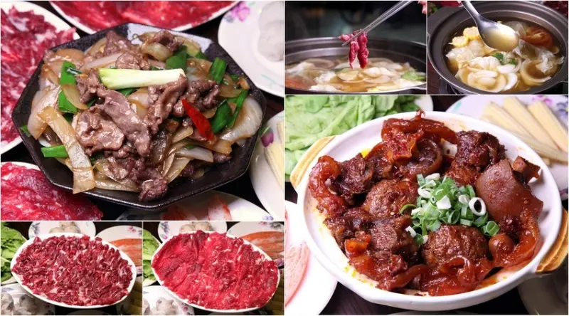 台南美食-芯芯要去【上牛村現宰溫體牛肉火鍋】~招牌四川麻辣香滷盅，一次嚐盡✔牛尾✔豬腳筋✔牛肋條✔牛肉獅子頭✔小鳥蛋