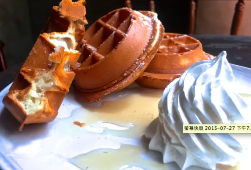 台北萬華 cho cafe 悠閒咖啡廳 記憶咖啡美好時光 麻糬鬆餅好好吃！