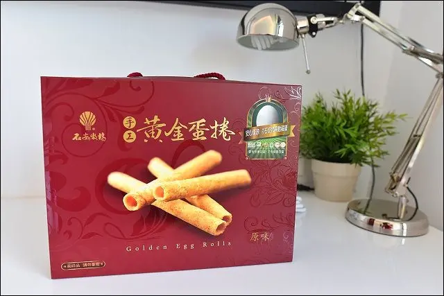 《團購美食/中秋節熱門伴手禮試吃》石安牧場手工黃金蛋捲~採用石安牧場嚴選動福蛋的安心蛋源