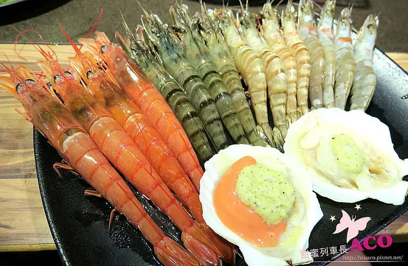 ♥台北♥ 板橋燒肉吃到飽【我！就厲害 江翠店】，蝦子鮮甜，食材豐富，Bar啤酒無限暢飲，還有壽星免費活動快來這慶生吧！