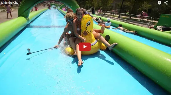 【宜蘭好玩】Slide The City Taiwan 首次來台 9月25日來去頭城玩水了~~!!!! 城市滑水道/頭城運動公園/玩水
