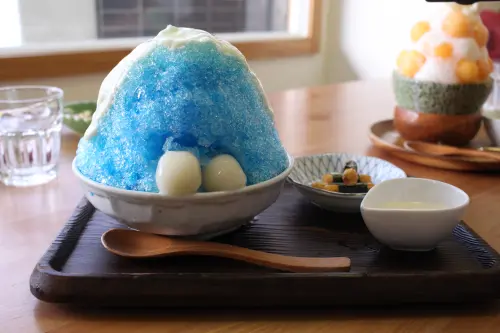 桃園｜暖食涼品．濃濃日式風味超可愛療癒冰品&水信玄餅(二訪)