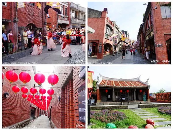 【宜蘭。五結】國立傳統藝術中心。青山下綠水旁。紅牆黑瓦傍藍天