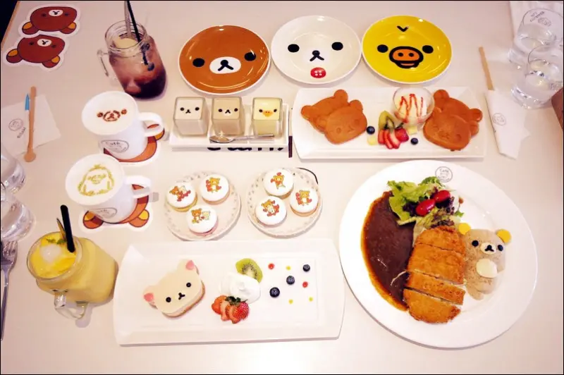 【台北】Rilakkuma Café 拉拉熊咖啡廳/懶懶熊咖啡 ~ 超萌拉拉熊主題餐廳 可愛破表超療癒、心都融化啦!!!