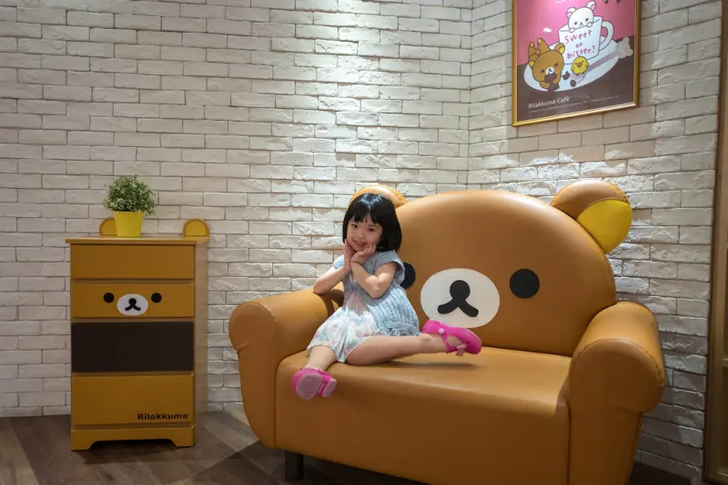 [台北大安] 真硬漢也會驚呼卡哇伊，可愛又好吃的Rilakkuma Café 拉拉熊咖啡廳初訪
