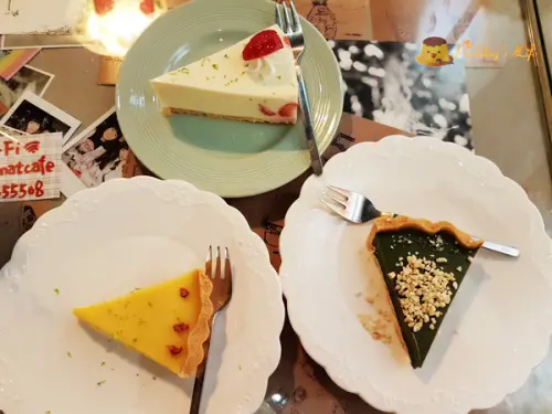 【新竹美食】巨城附近氣氛下午茶《小墊子 Im Mat》文青復古風蛋糕甜點店