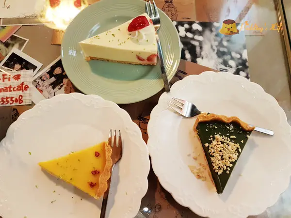 【新竹美食】巨城附近氣氛下午茶《小墊子 Im Mat》文青復古風蛋糕甜點店