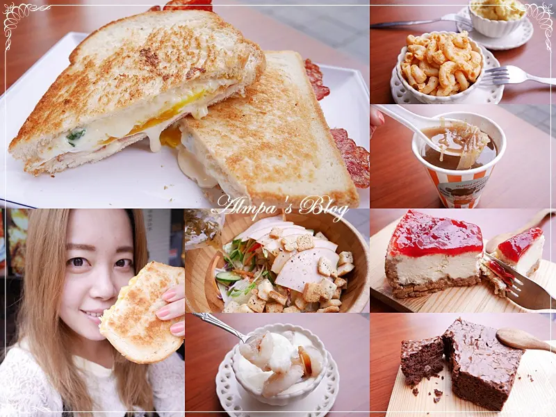 高雄早餐吃什麼？熱樂煎爆漿乳酪三明治 高雄旗艦總店♡ 底加啦！