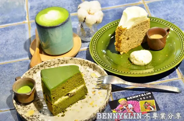[台北美食]板橋人氣巷弄下午茶甜點，抹茶戚風蛋糕好推薦 -- Ten Ten Den Den點點甜甜(台北美食、台北甜點推薦、台北板橋美食、丸久小山園抹茶、抹茶控)