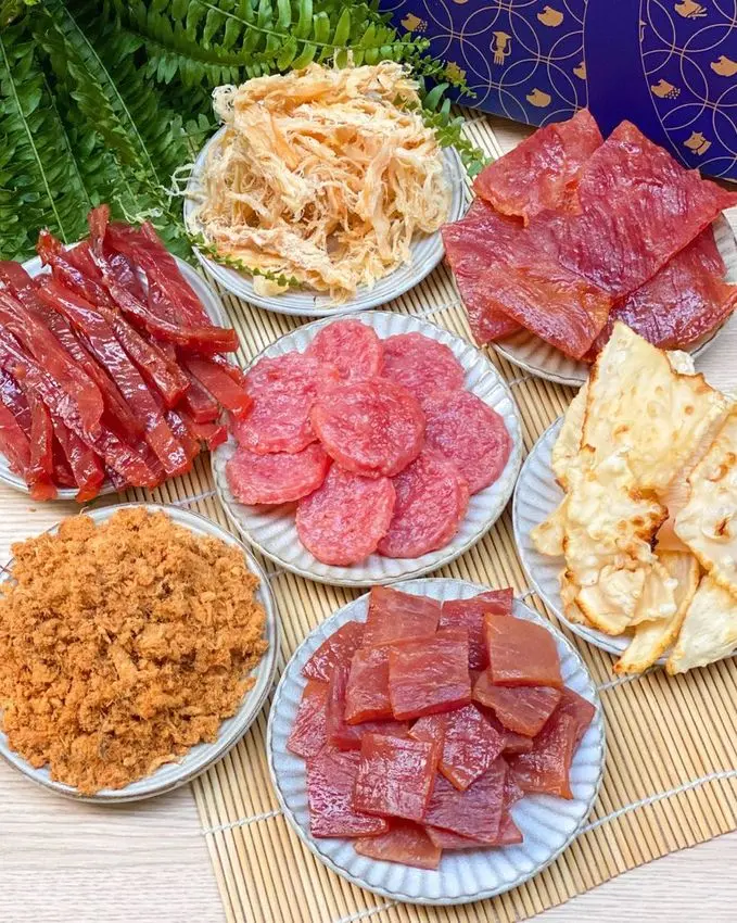 【水根肉乾】中秋限定柚香的圓燒肉乾