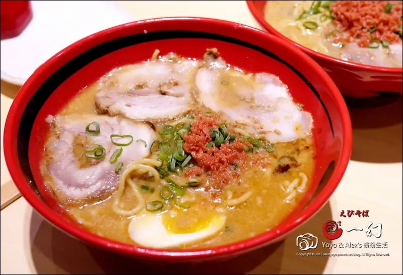 【台北】北海道えびそば一幻 台灣 ~ 北海道迅速走紅的鮮甜滋味登陸台北信義區、鮮蝦湯頭好滋味