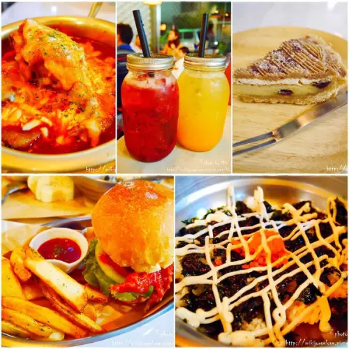 ♥♥♥『台中。食』老闆娘是道地韓國人的韓美式料理簡餐廳【西區。KATZ卡司複合式餐廳】(精誠商圈美食)