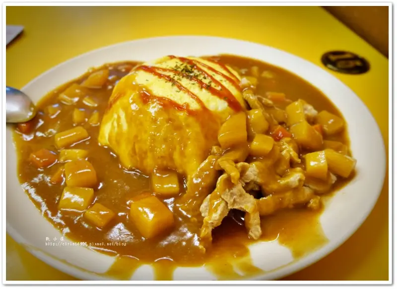 也竹日式咖哩飯‧麻婆豆腐咖哩飯一種餐二種新吃法