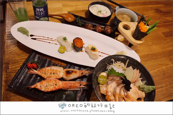 桃園美食►晴海食事所。平價日式料理/生魚片/串燒/手捲/烤物