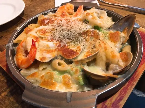 新竹-北大教堂附近 湘林義式廚房 義大利麵、燉飯、提供素食品喔