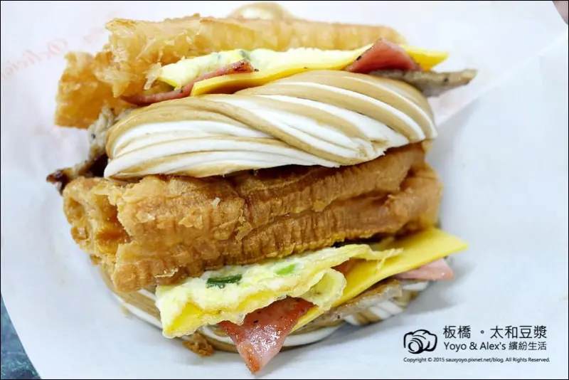 【板橋】太和豆漿 ~ 超有梗無敵海景饅頭蛋 個頭大份量足 吃早餐飽到晚餐的概念~XD