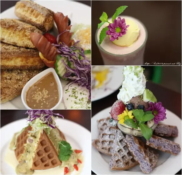 【新北板橋】182 PANCAKE－超美紫色鬆餅，還有獨特酥脆鹹鬆餅早午餐，大推！（邀約）
