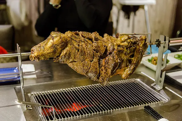 【台北捷運美食】【景美站美食】羴一羴蒙古炭烤羊腿