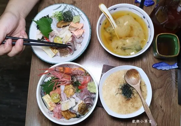 【台灣美食】肥猫漁夫海鮮丼專賣店，CP超高@中山區/eating in taipei