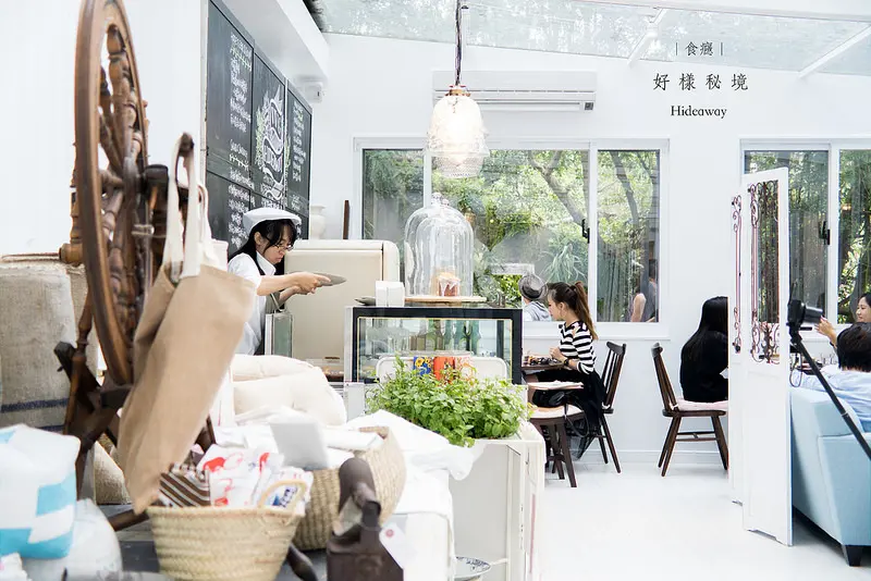 [食癮-下午茶/西式]好樣秘境VVG Hideaway-當陽光灑落在，深山裡的小白屋/台北市士林區/陽明山/景觀餐廳