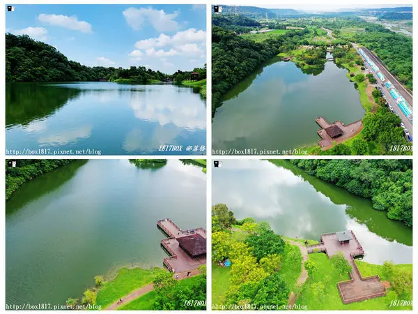 【桃園。龍潭】擁抱3.8公頃原始生態。三坑自然生態公園。湖光倒影、波光瀲灩。湖光山景層層綿延